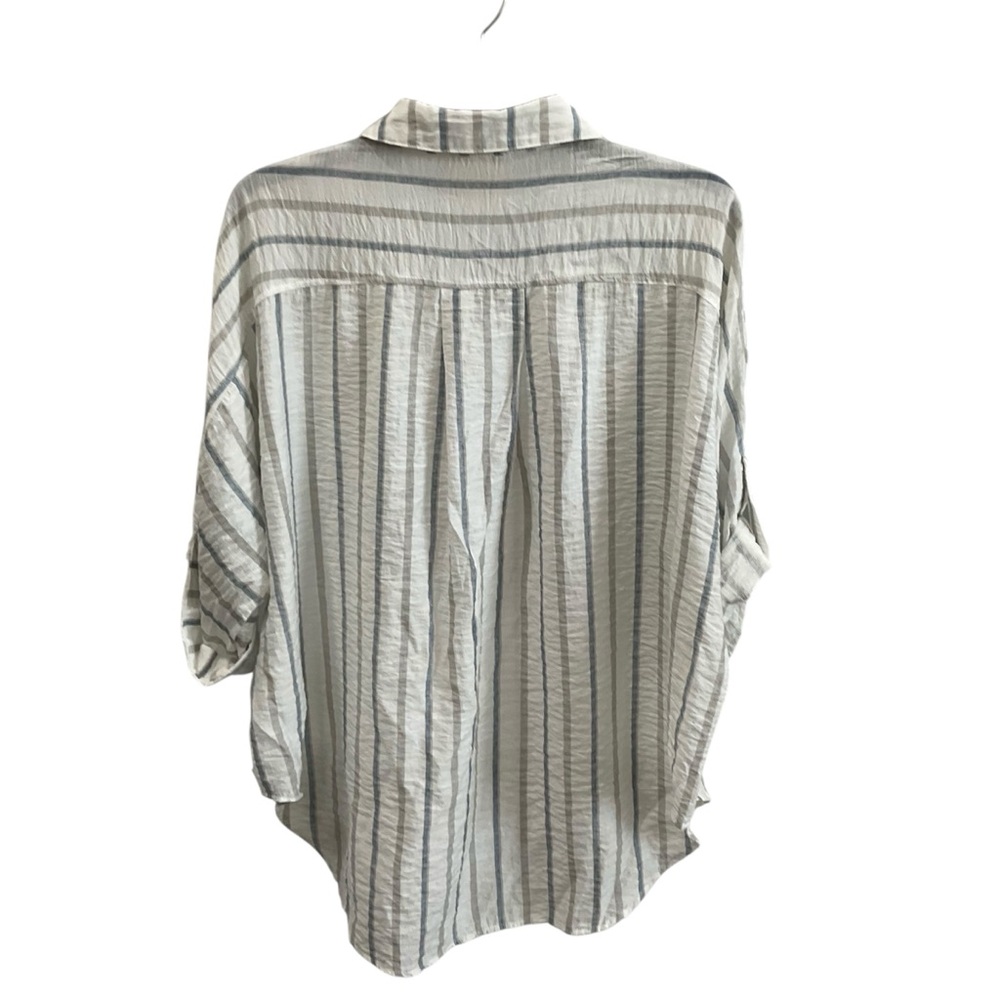 Style Rack Striped Button-Up Shirt - Picture 4 of 6